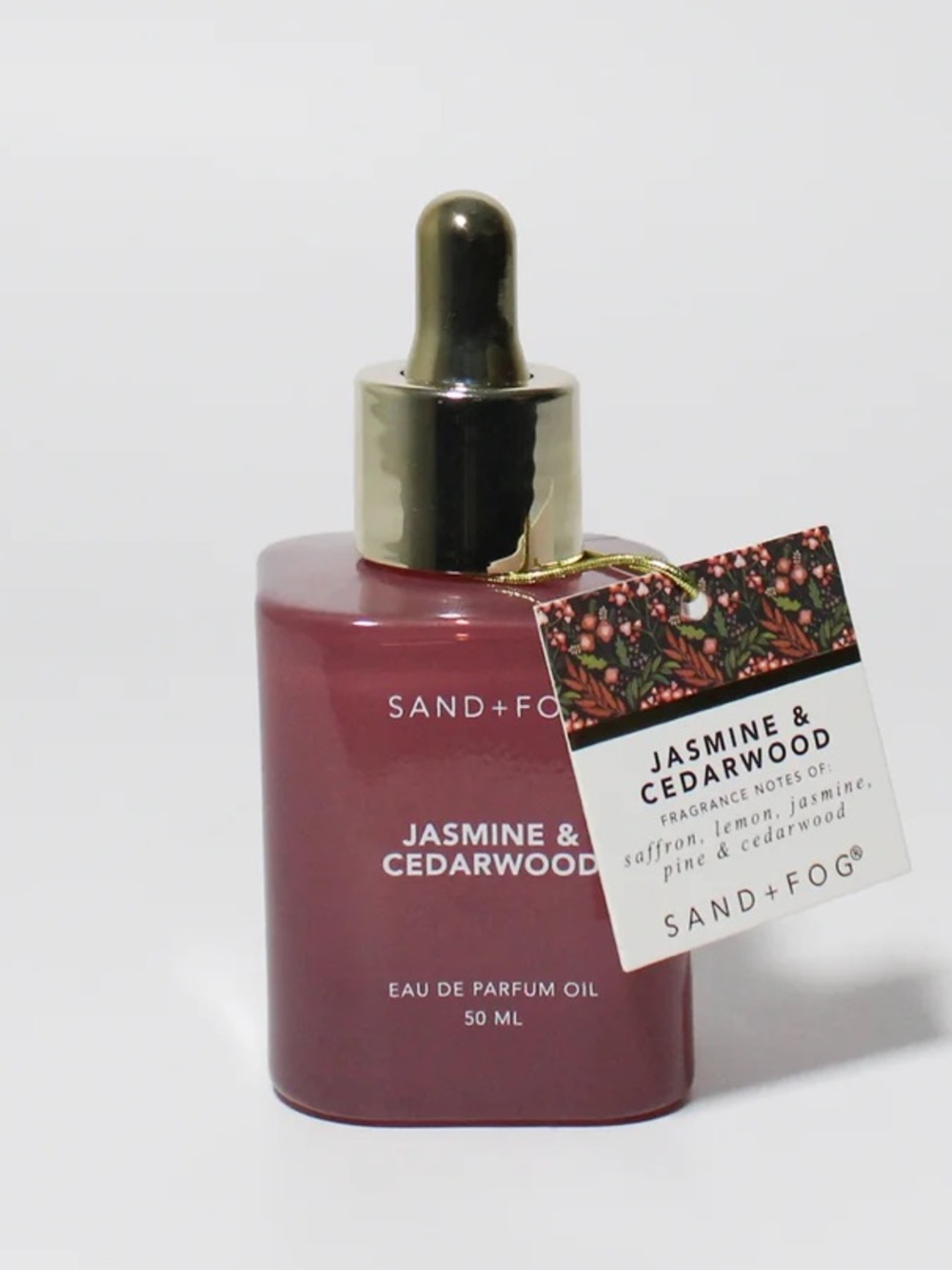 SAND & FOG Jasmine & Cedarwood Eau de Parfum Oil - 1.7 FL OZ (50 ML)